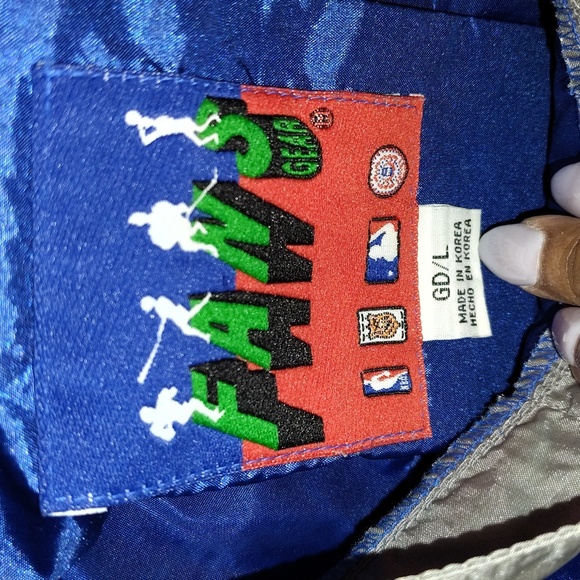 Vtg Fan Gear Blue Duke University Windbreaker Sz L - Picture 2 of 7